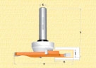 Фреза отрезная пазовая для искусственного камня
